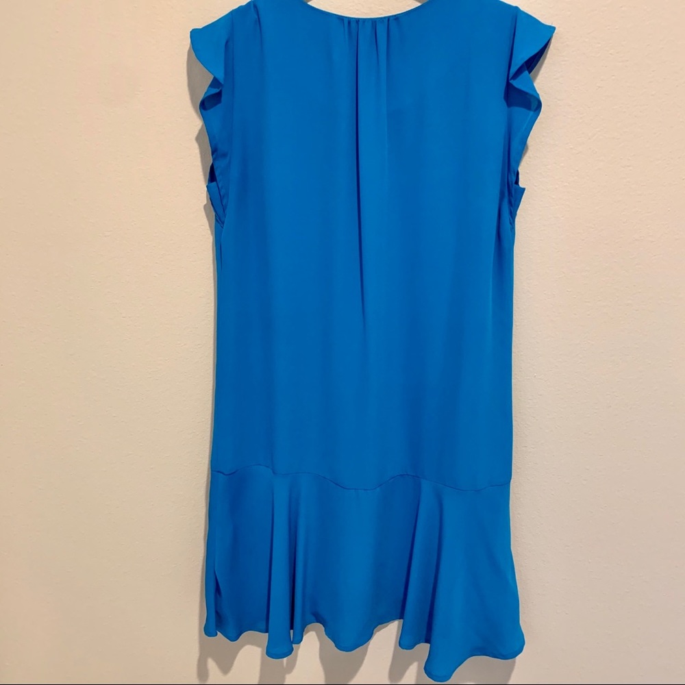 1. State flounce hem shift dress. - Picture 4 of 5